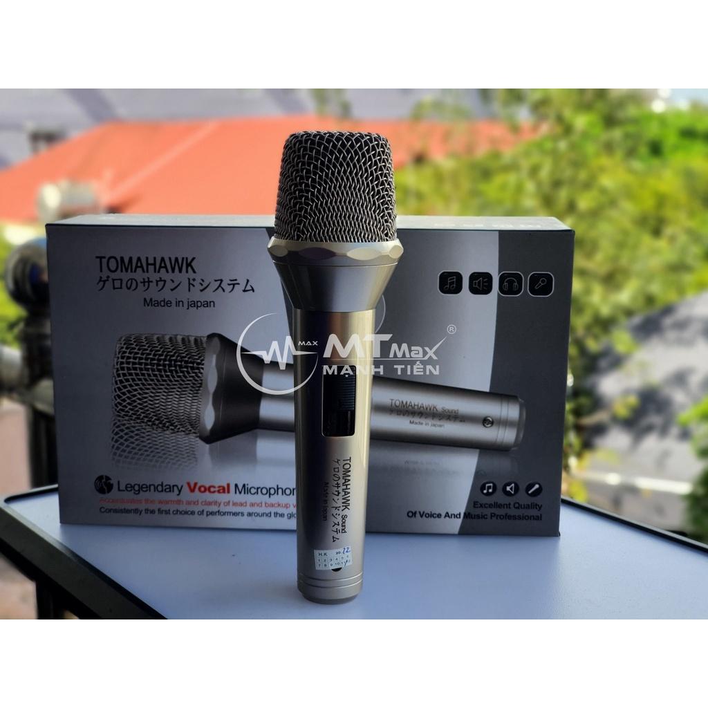 Micro có dây Tomahawk 2023 - Mic hàng nhật bãi xịn - Dây dài 5m - Thiết kế bắt mắt, sang trọng - Chất âm nhẹ, siêu sáng