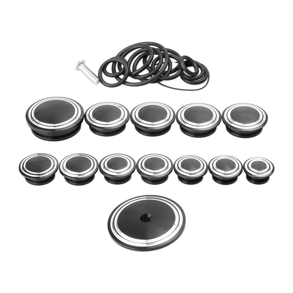 Frame Hole Caps Plug Decor Cover Guards Set For R9T 2014-2016