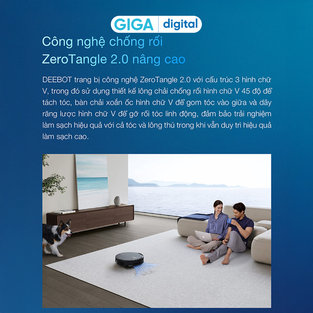 Robot hút bụi Ecovacs Deebot X8 Pro Omni – Bản Quốc Tế 2025 - Lực hút 18000Pa - Pin 6400mAh - Hàng chính hãng