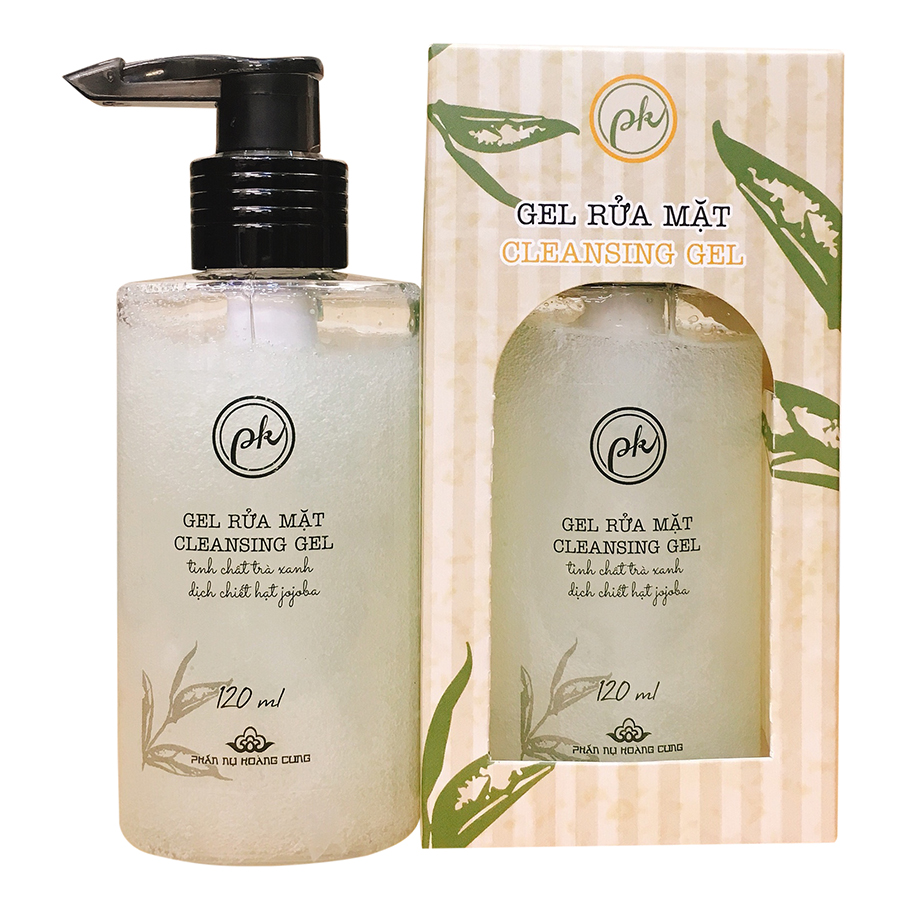 Gel rửa mặt trà xanh Phấn Nụ Hoàng Cungung