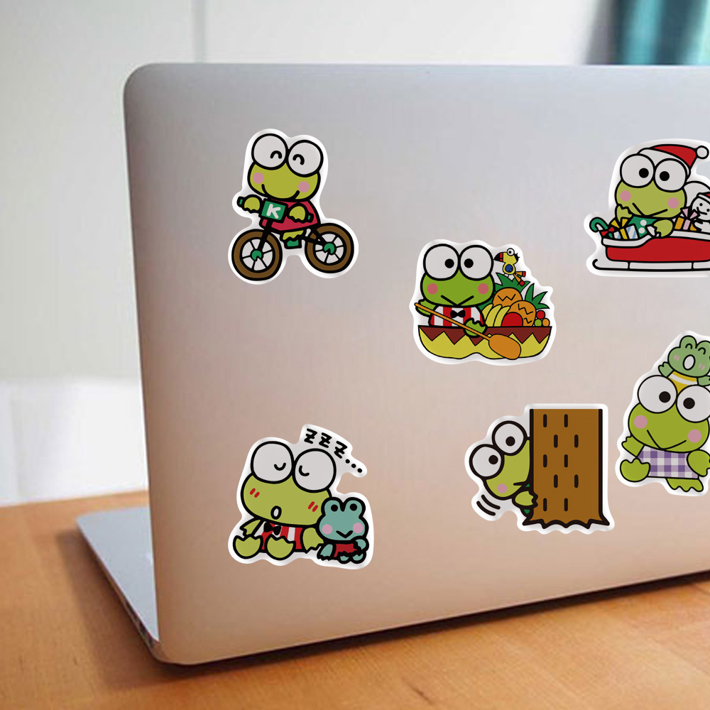 Bộ 20 sticker chống thấm nước trang trí mũ bảo hiểm, đàn, guitar, ukulele, điện thoại laptop, dán sticker macbook sticker chủ đề holographic