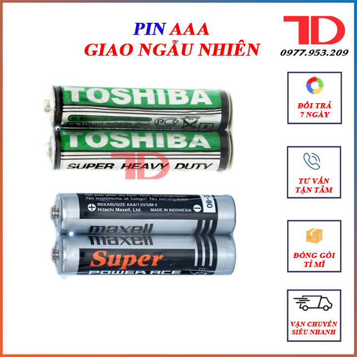 Pin AAA đa năng giao ngẫu nhiên - Điện Lạnh Thuận Dung