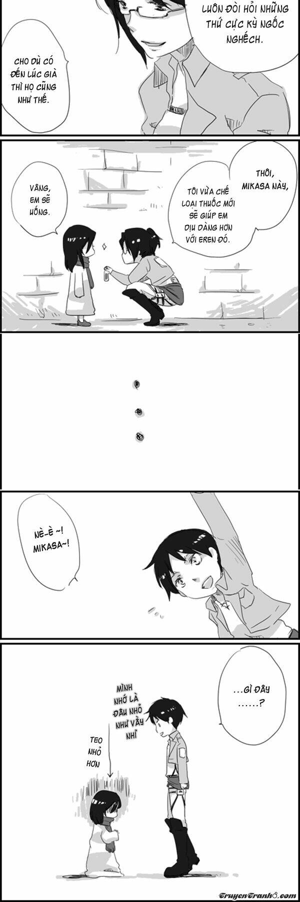 đại chiến titan - những sưu tầm về doujinshi chapter 4 6