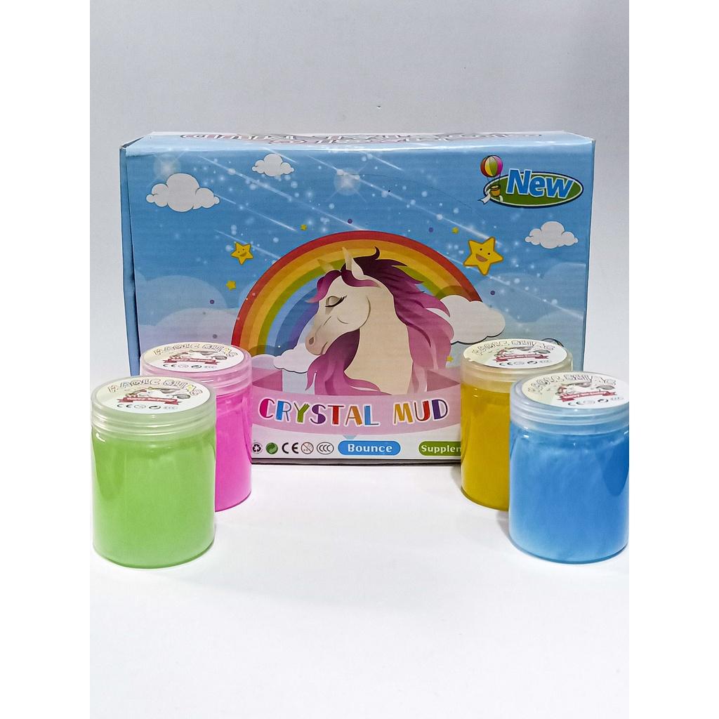 Slime Happy BirthDay Ngựa Lọ Đặc Slam Gudetama Squishy