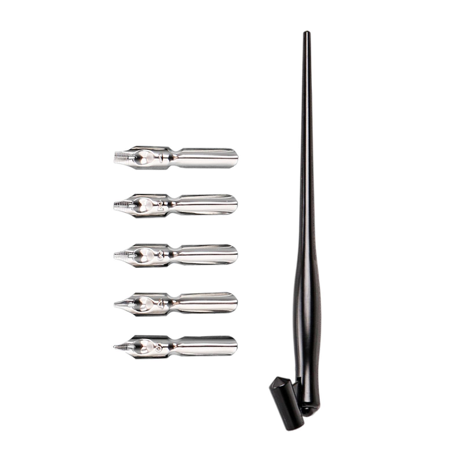 Pen Nibs Calligraphy Writing Cartoon Comic Drawing Dip Holder Supplies