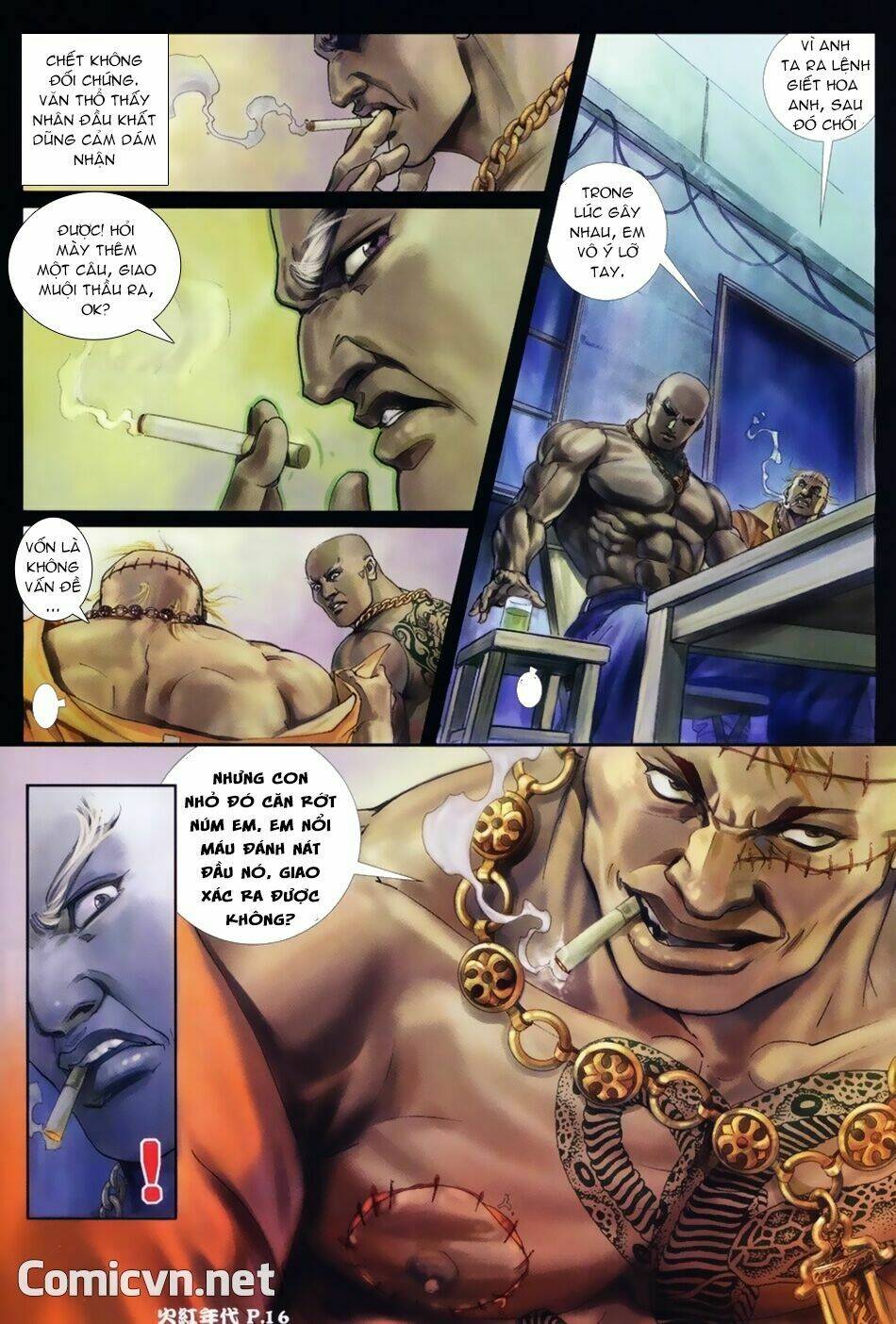 hỏa hồng niên đại hắc cốt đường chapter 13 14