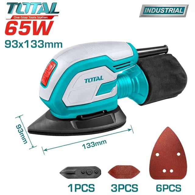 MÁY CHÀ NHÁM CỌ 65W TOTAL TMS6505 - HÀNG CHÍNH HÃNG