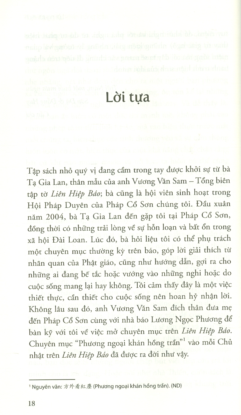 Phương Ngoại Khán Hồng Trần - Các Vấn Đề Xã Hội Qua Lăng Kính Phật Giáo