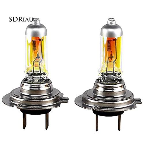 Bộ 2 đèn pha halogen xe hơi độ sáng cao H7 55W 12V