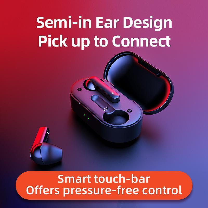 Tai Nghe Bluetooth 5.0 QCY T3 Chống Thấm Nước Giảm Tiếng Ồn