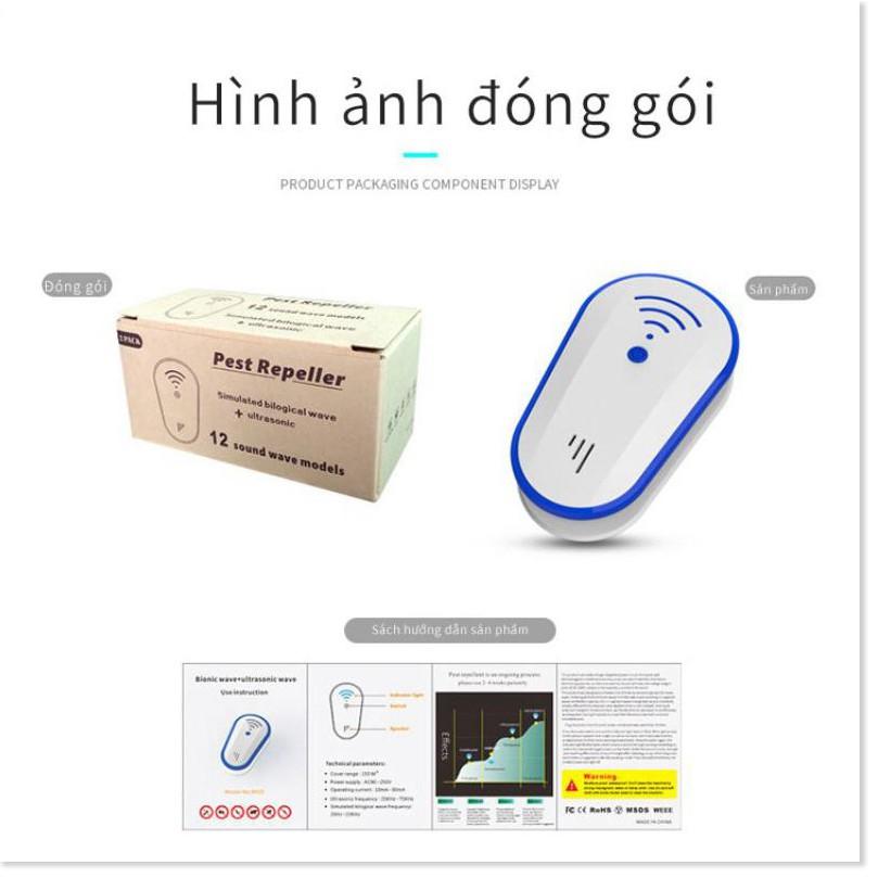 Máy đuổi côn trùng chuột gián bằng sóng âm tần suất cao MAGICAL