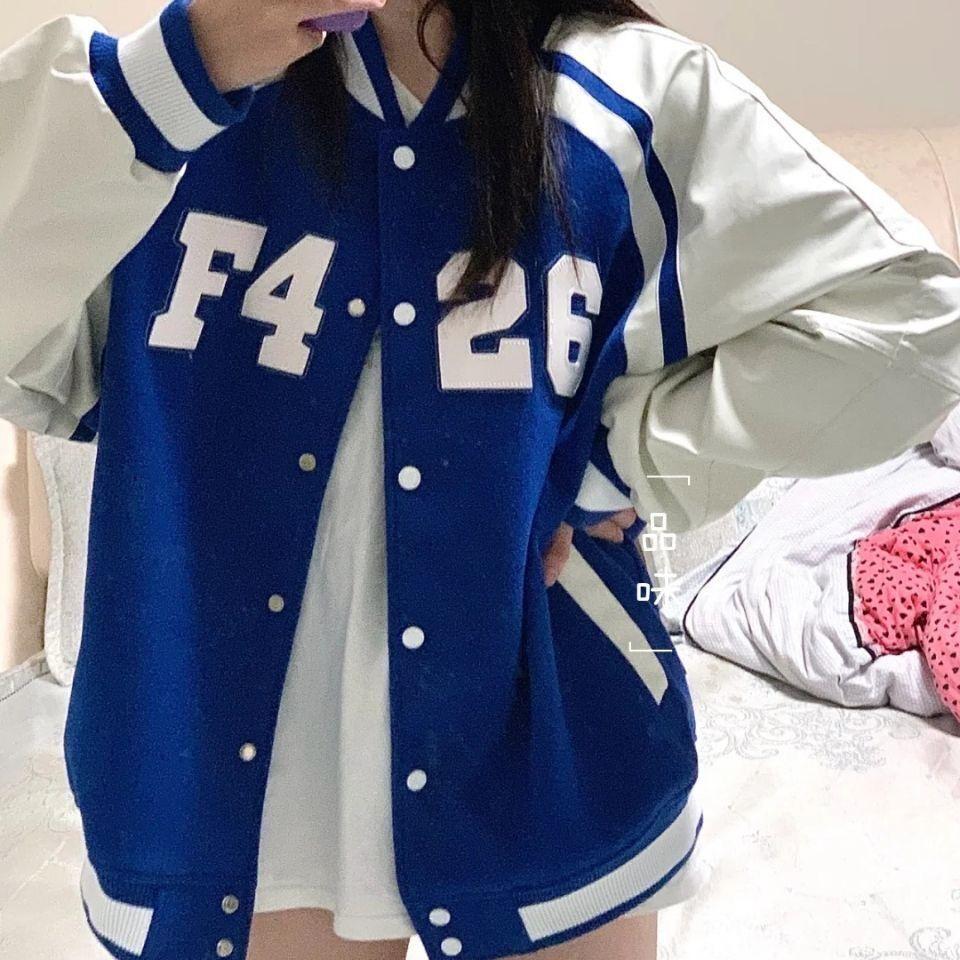 áo khoác độn bóng chày Nhật Bản mới mùa thu và mùa đông retro áo