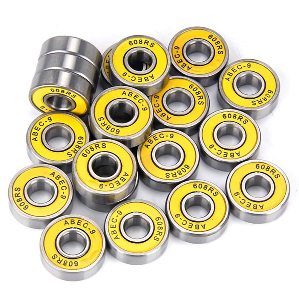 Precision 608 RS ABEC 9 Professional Ball Bearings Scooters Electric Drills High-speed High-Strength Replacement Bearings