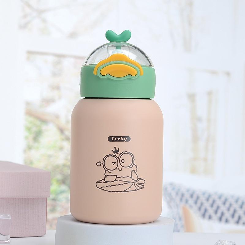 Bình đựng nước cho bé inox 500ml đựng sữa cho bé giữ nhiệt lâu dễ dàng mang đi,để trong balo túi sách