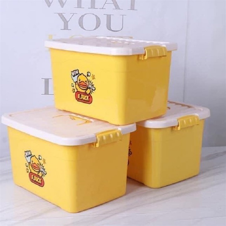 Combo 10 hộp k hăn giấy ướt vịt vàng , không cồn, không chất bảo quản, an toàn cho trẻ em Tặng kèm thùng đựng