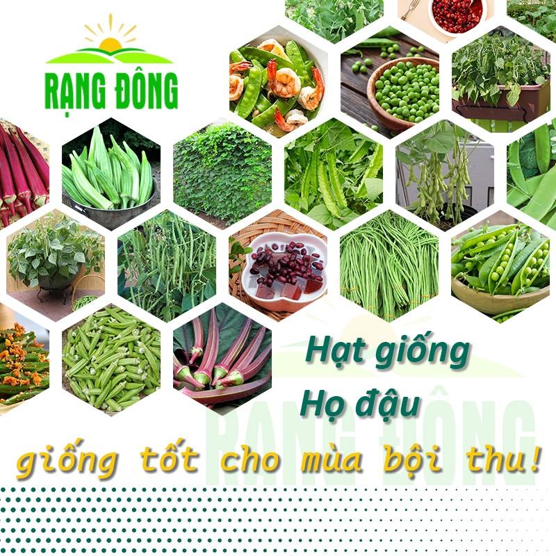 Hạt giống Họ Đậu trồng quanh năm, sinh trưởng khỏe, Rau củ quả trồng chậu - Hạt giống Rạng Đông