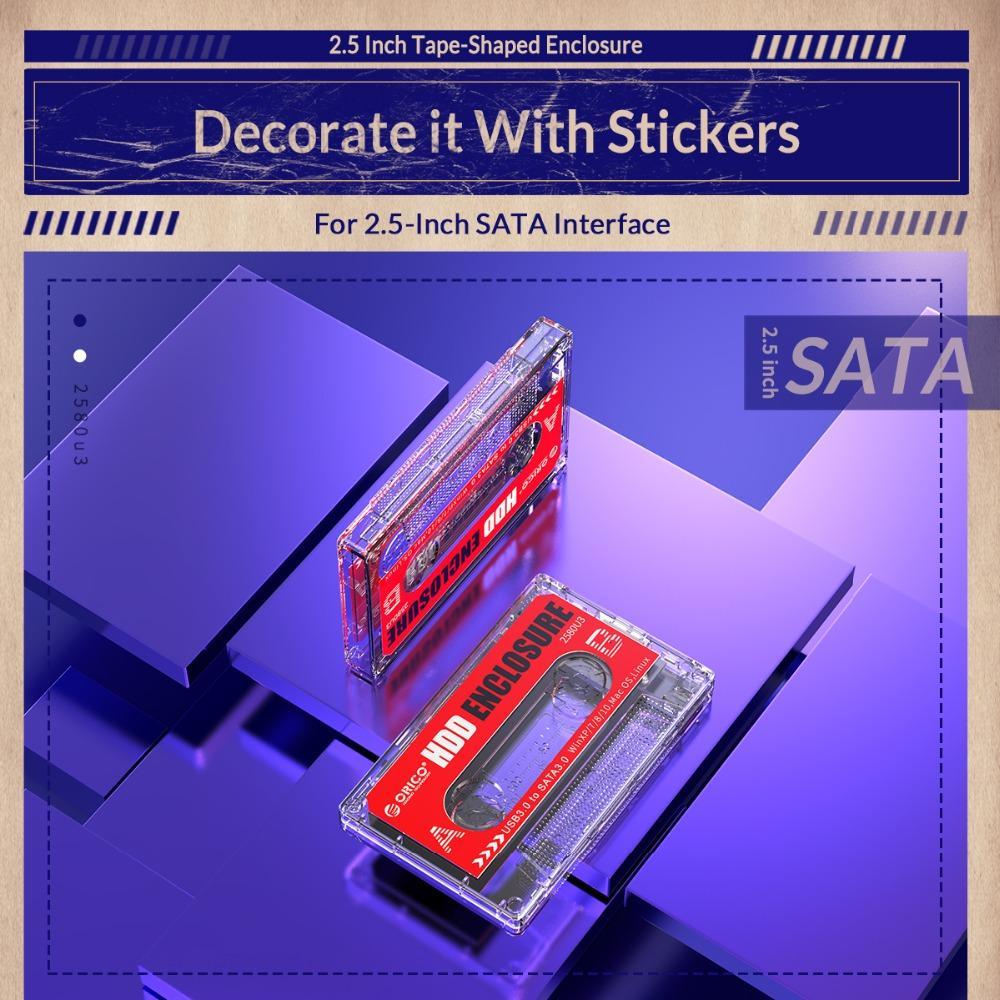 Case USB 3.0 HDD Enclosure for 2.5'' /3.5" UASP SSD HDD