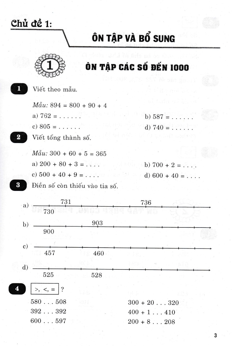 Vở Bài Tập Nâng Cao Toán Lớp 3 - Tập 1 (Bám Sát SGK Chân Trời Sáng Tạo) _HA