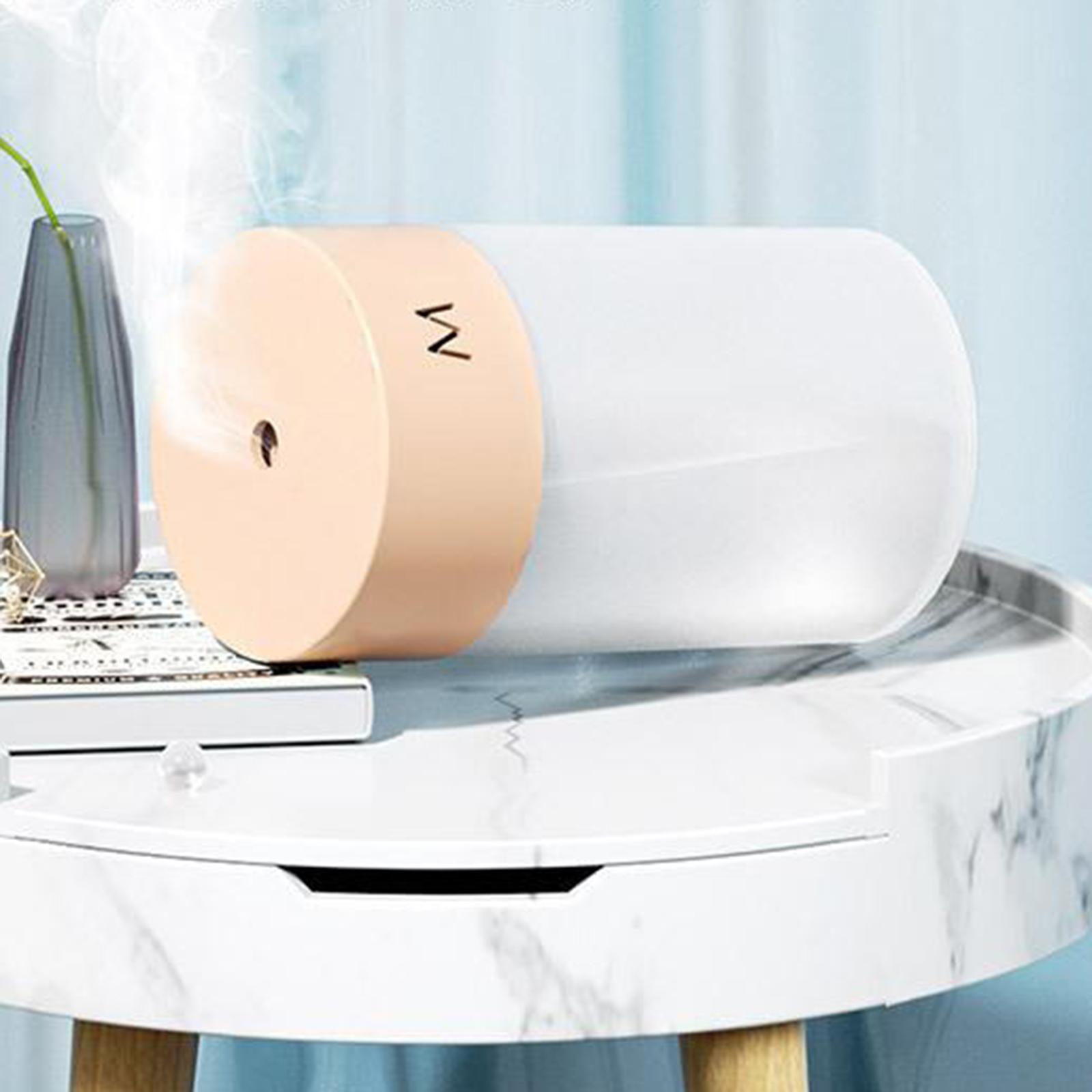 260ml Air Humidifier Ultrasonic Quiet Cool Mist Humidifier with Night Light, USB Desktop Humidifier Waterless Auto Shut-Off,for Home Office Travel