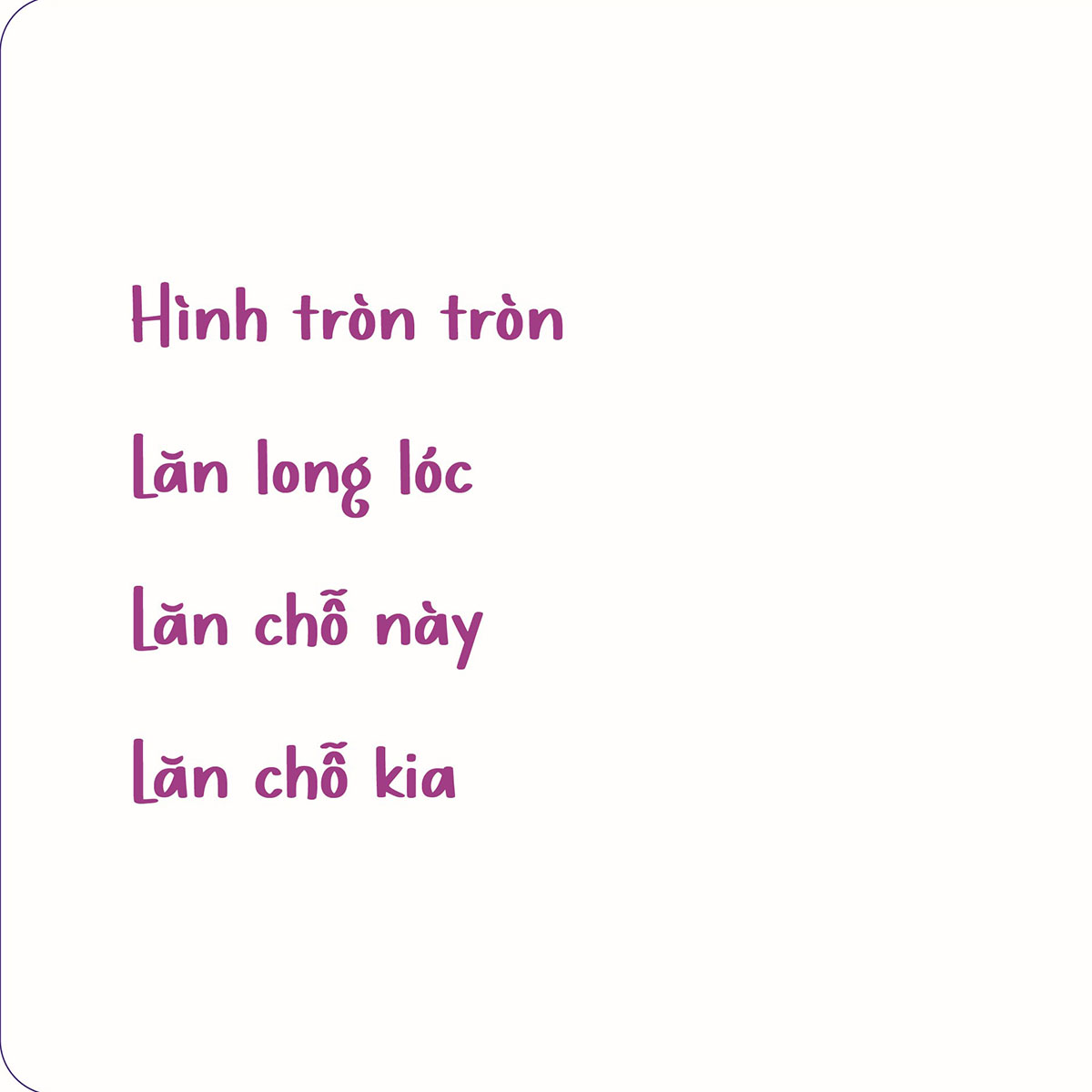 Tròn lăn long lóc - Vui chơi cùng hội họa