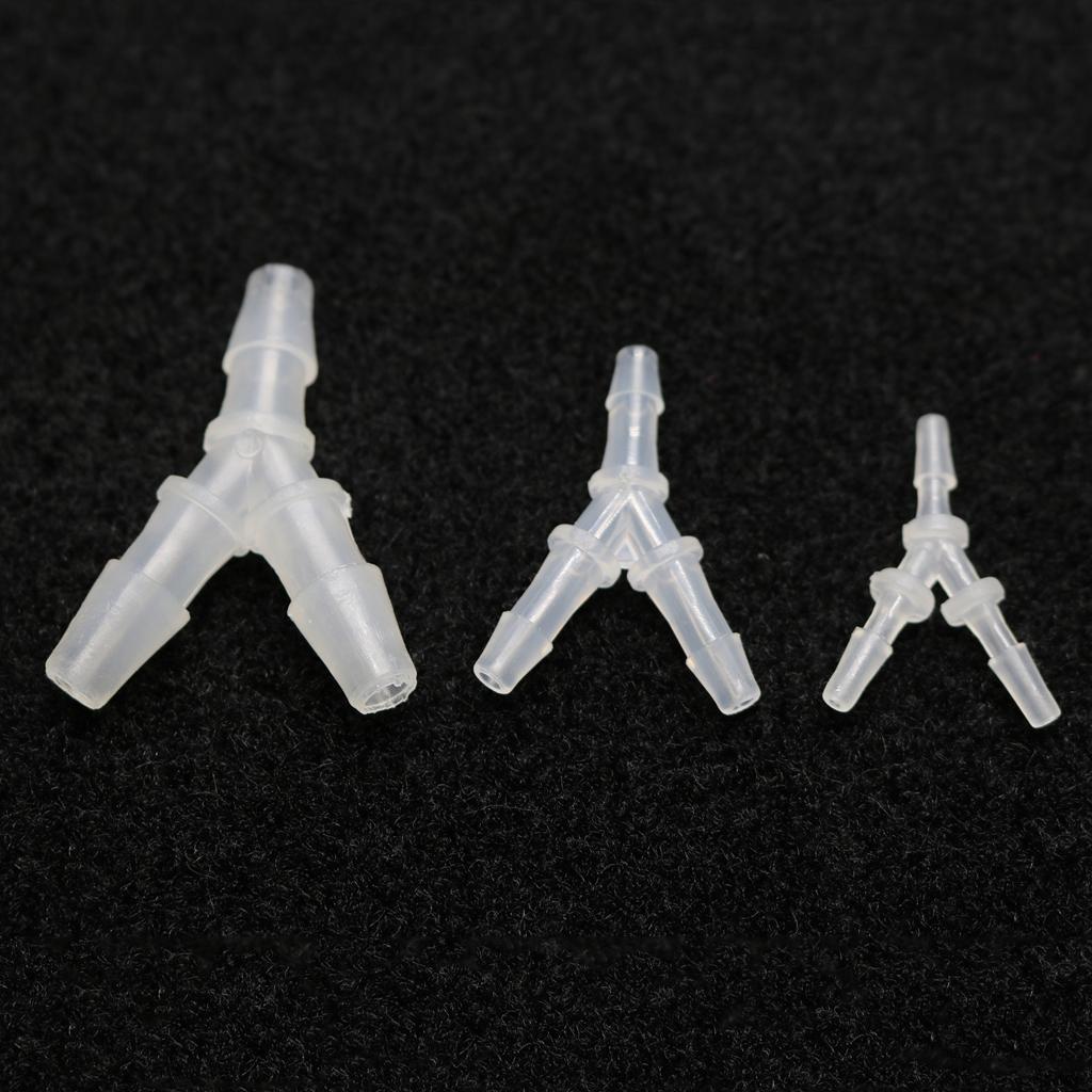 Pack of 3 T-piece Hose Connection with The Same Diameter Y Shape