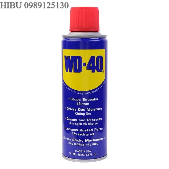 Chai Xịt Chống Rỉ, Chống Ẩm Bảo Dưỡng WD-40 (191ml)