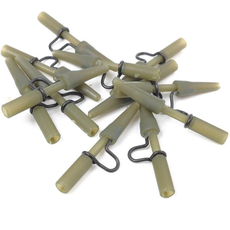 5pcs Heavy Duty Safety Clips Kit Quick Change Clips Swivel Snap Connector Carp Leads Weight Seeker Carp Fishing Equipment Tackle