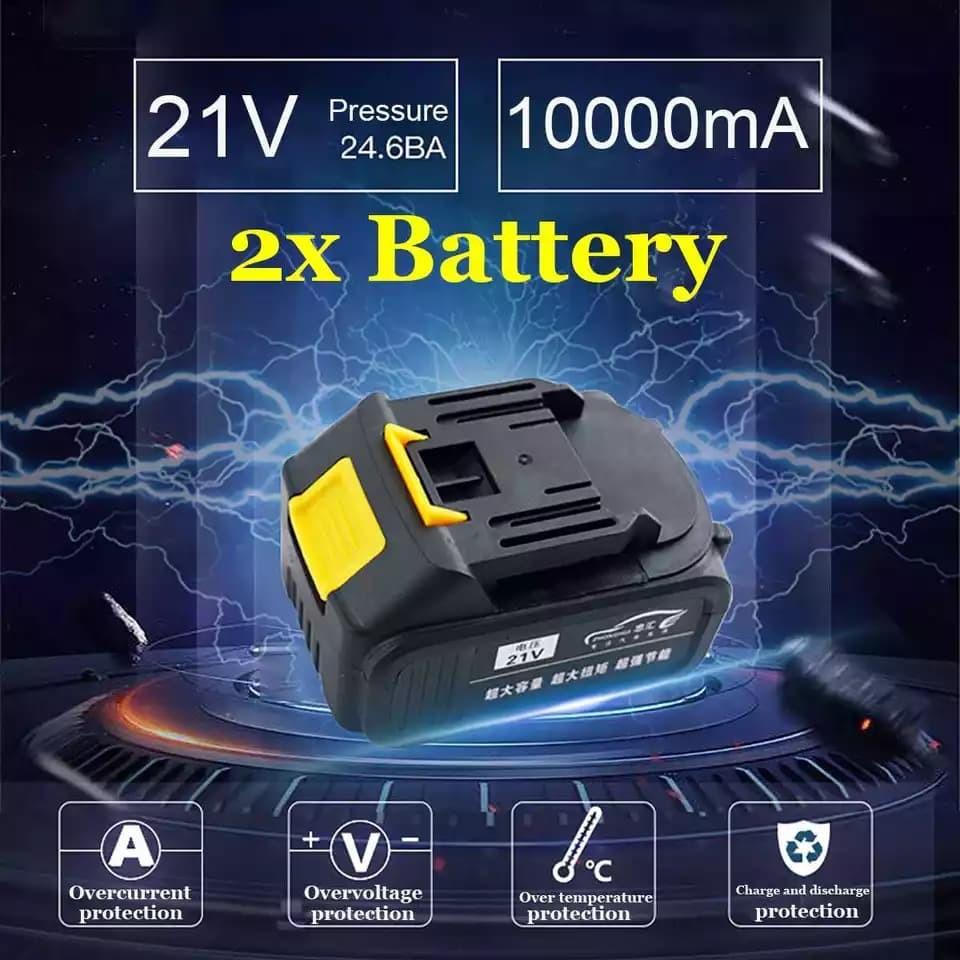 Máy xịt rửa xe không dây pin lithium 21V cực mạnh - Home and Garden