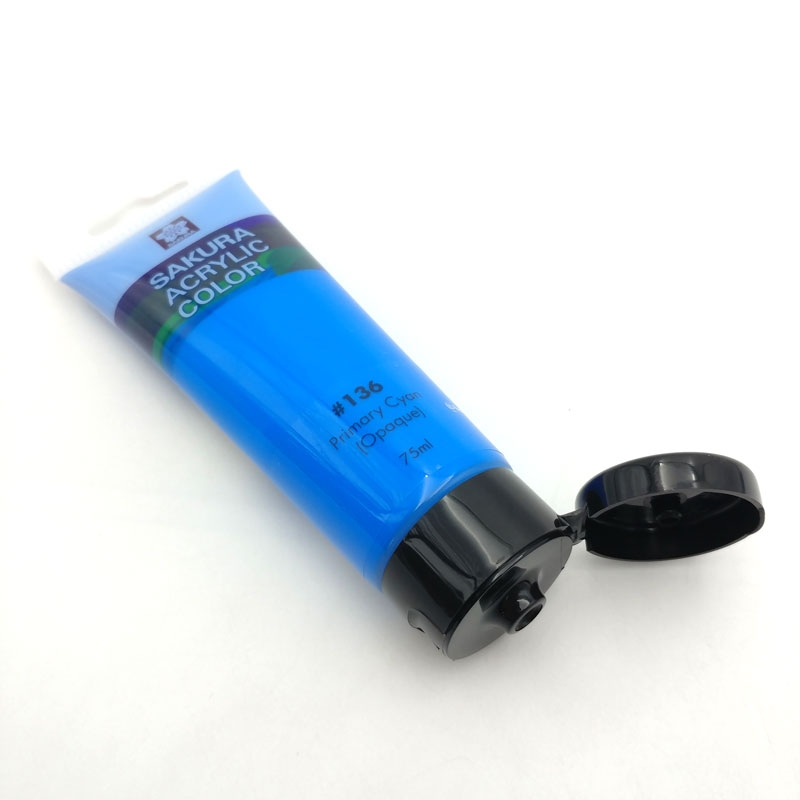 Màu Vẽ Acrylic Sakura 75ml - Màu Primary Cyan