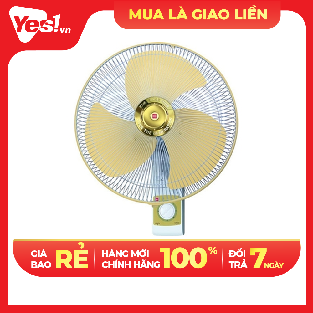 Quạt Treo Tường KDK M40C - Vàng - Hàng chính hãng