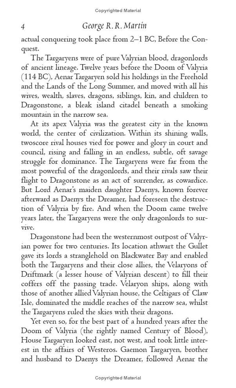 Sách ngoại văn: Fire &amp; Blood - 300 Years Before A Game of Thrones