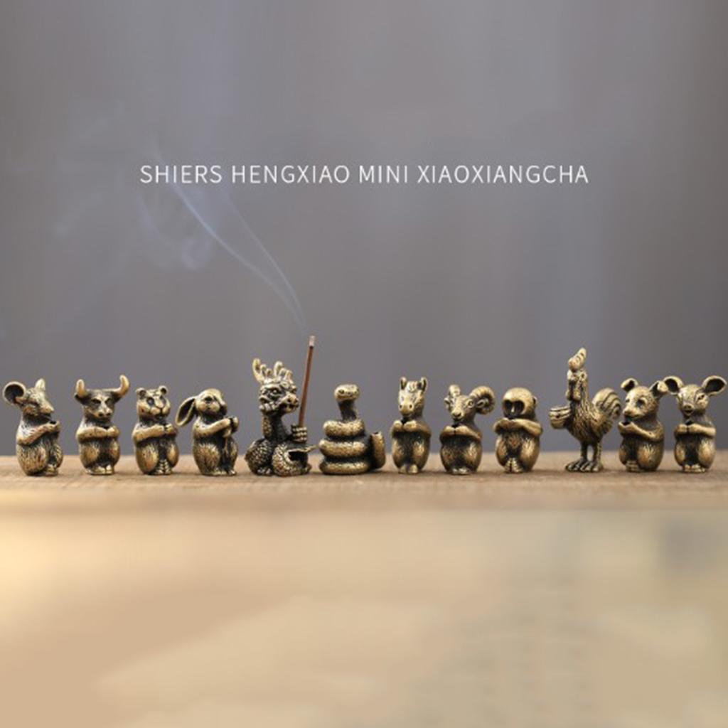 Mini Rat Statue Stick Incense Holder China