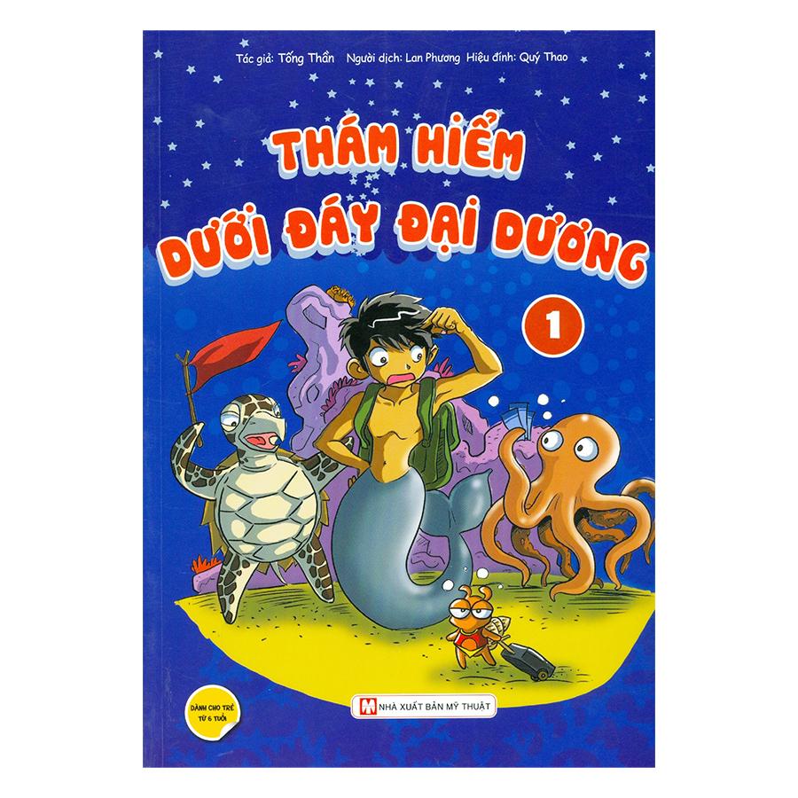 Sách Thám Hiểm Dưới Đáy Đại Dương 1