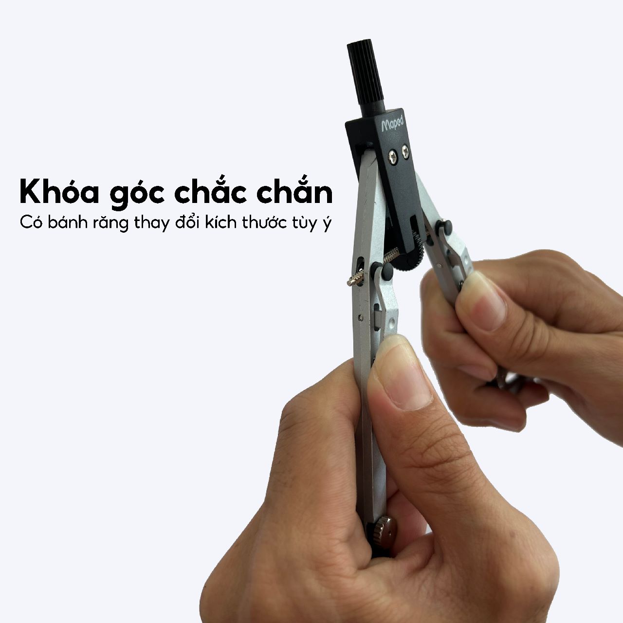 MAPED - Hộp Compa kỹ thuật Metal Bow set 5 -