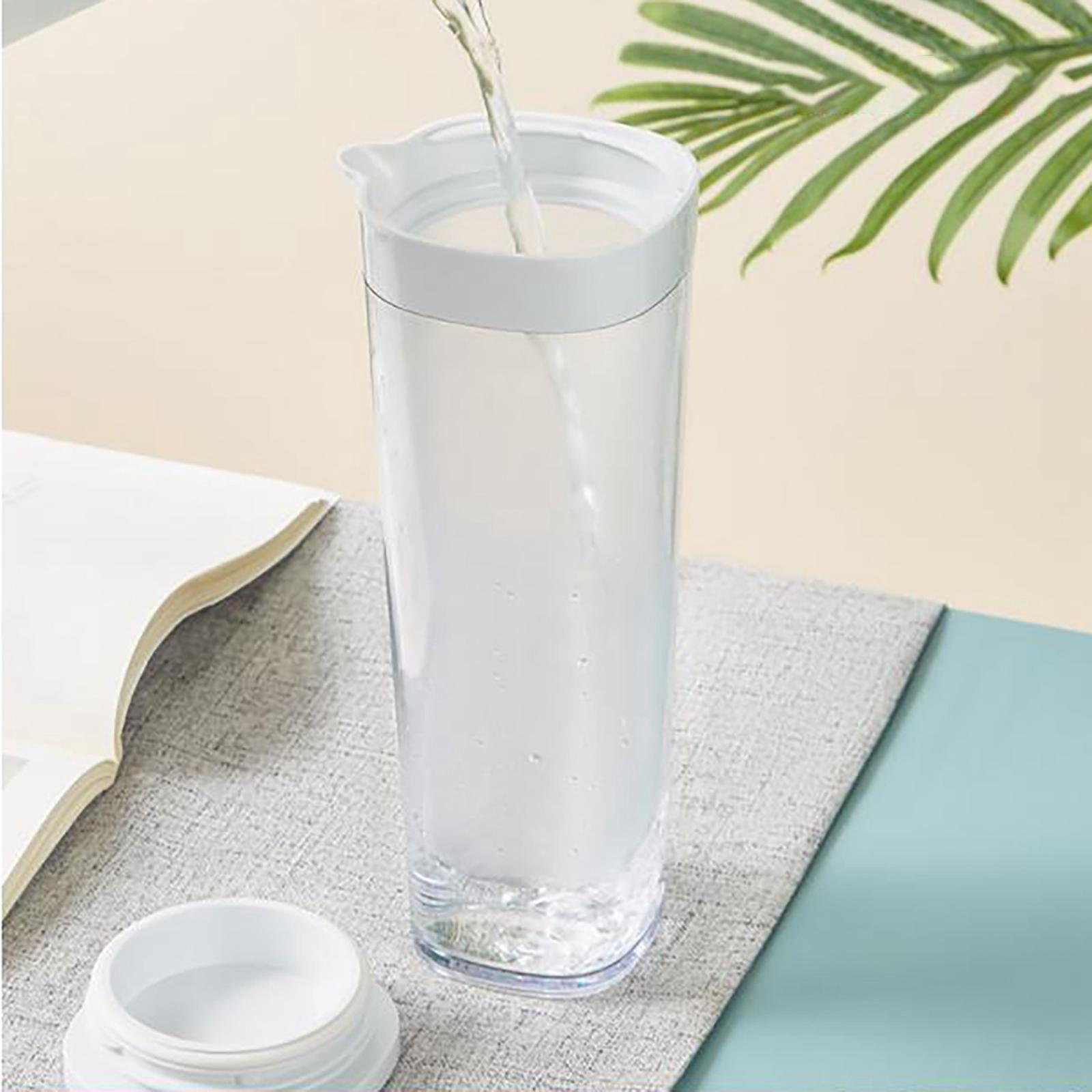 Beverage Water Jug 1.1L Capacity Hot & Cold Water Tank Fridge Teapot Water Jug for Iced Tea Cold/Hot Water Coffee Juice Lemonade Beverage