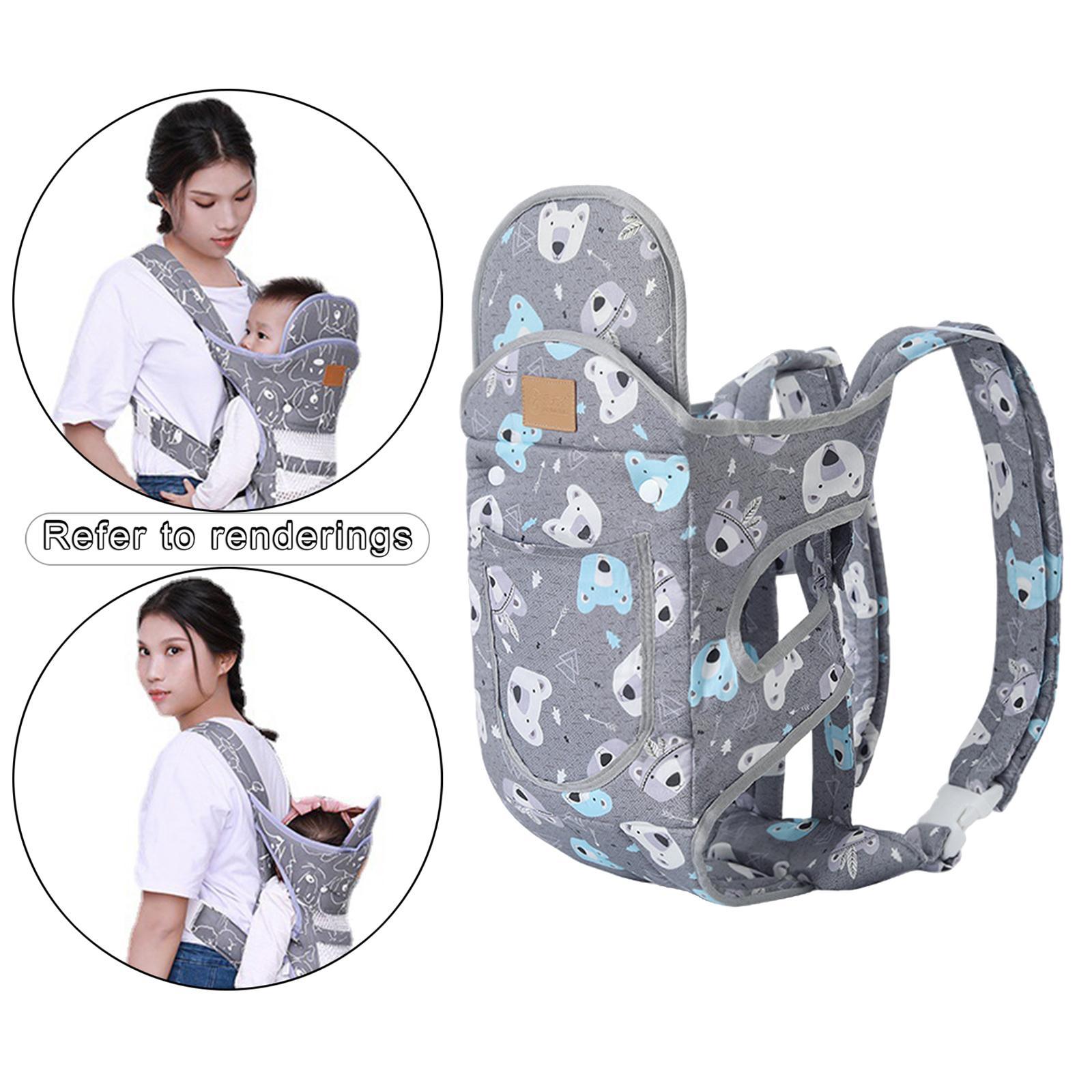 Baby Carrier Breathable for Baby 0-36 Month Newborns & Older Babies Grey