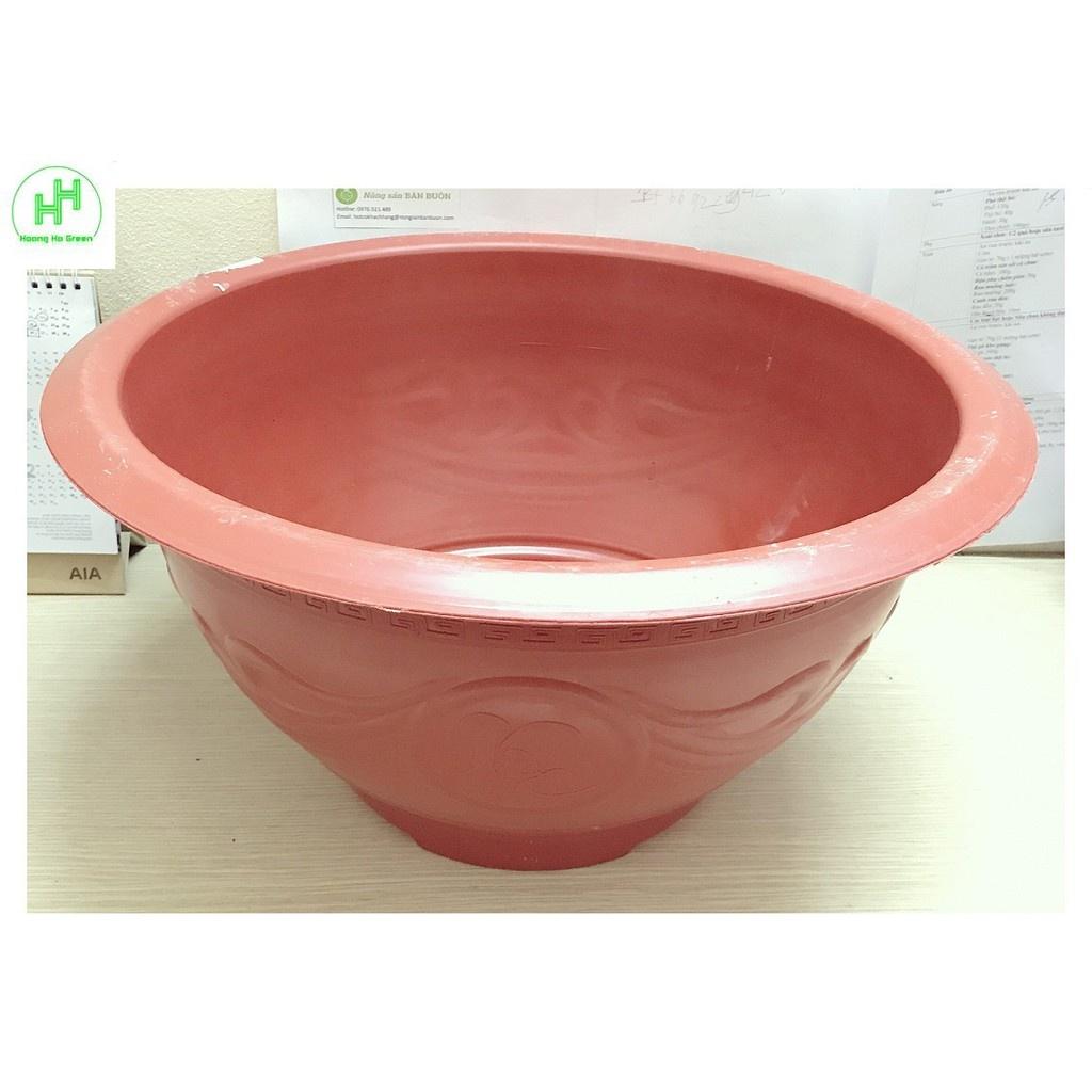 2 Chậu Nhựa Trồng Hoa, Cây Cảnh Bình Thuận Plastic PLT 480