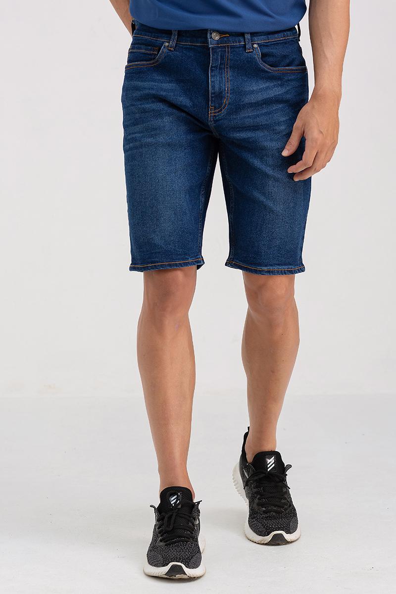 Quần short jeans nam form vừa SP22SS02-JN - JEAN