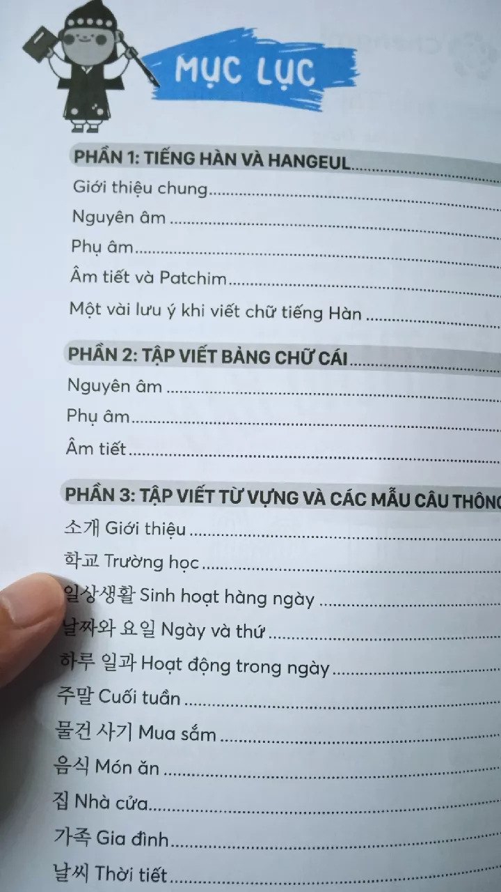 Sách - Tập viết Tiếng Hàn - Luyện viết chữ đẹp như người Hàn bản mới 2023