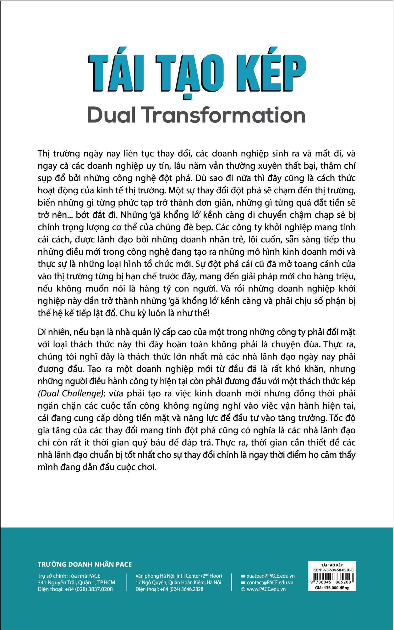 Tái Tạo Kép (Dual Transformation) - PACE Books