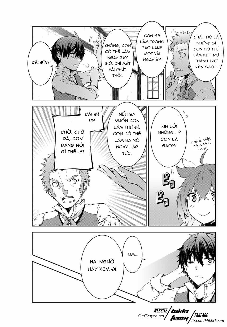 từ chức nghiệp yếu nhất trở thành "thợ rèn" mạnh nhất chapter 2 13