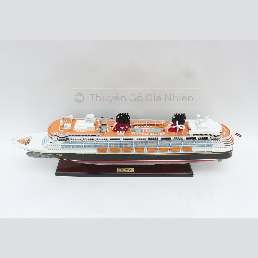 Mô Hình Thuyền Gỗ Trang Trí Phong Thủy Dạng Thuyền Du Lịch DISNEY FANTASY Chính Hãng, Hàng Xuất Khẩu Chất Lượng Cao