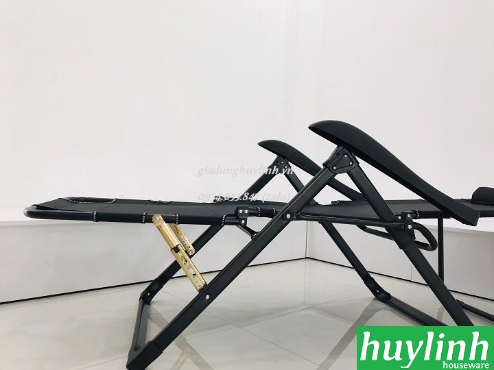 Giường - ghế xếp gấp thư giãn Sumika 168 - Kèm nệm - Tặng khay để ly - Tải trọng 300kg - Hàng chính hãng