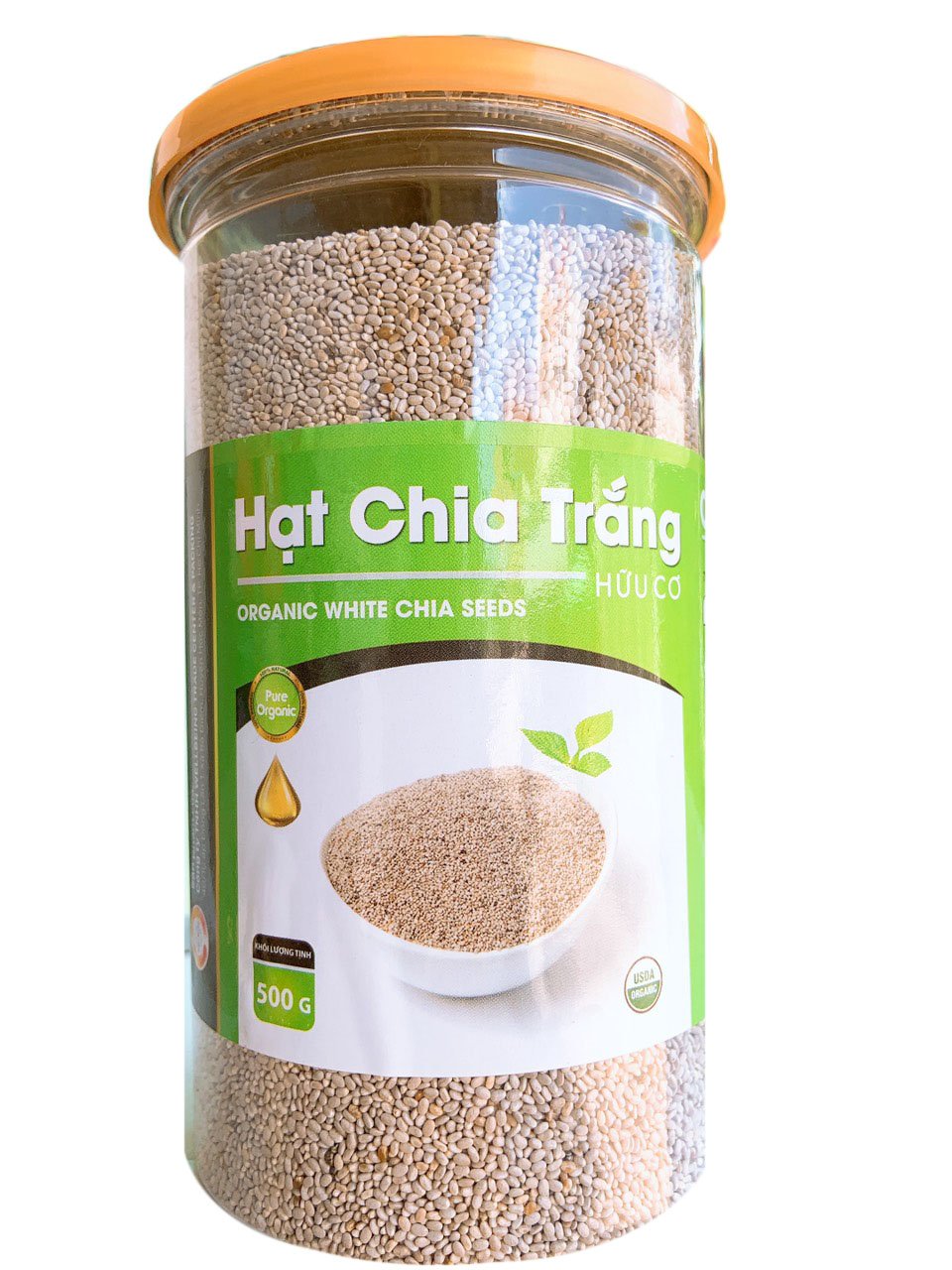 500G HẠT CHIA TRẮNG HỮU CƠ ORGANIC CHIA