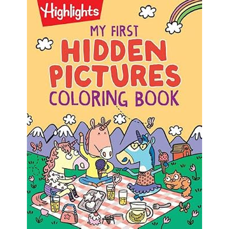 Sách My First Hidden Pictures Coloring Book