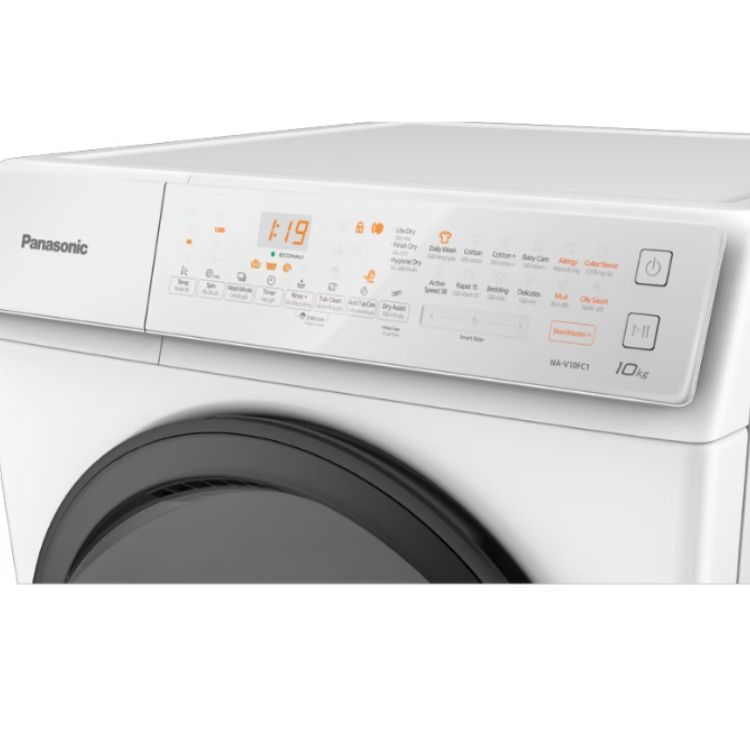 Máy giặt sấy Panasonic Inverter 10 Kg NA-V10FC1WVT-Hàng chính hãng