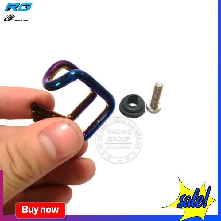 Móc Treo Đồ Xe Máy Chữ U Màu Titan Cực Đẹp