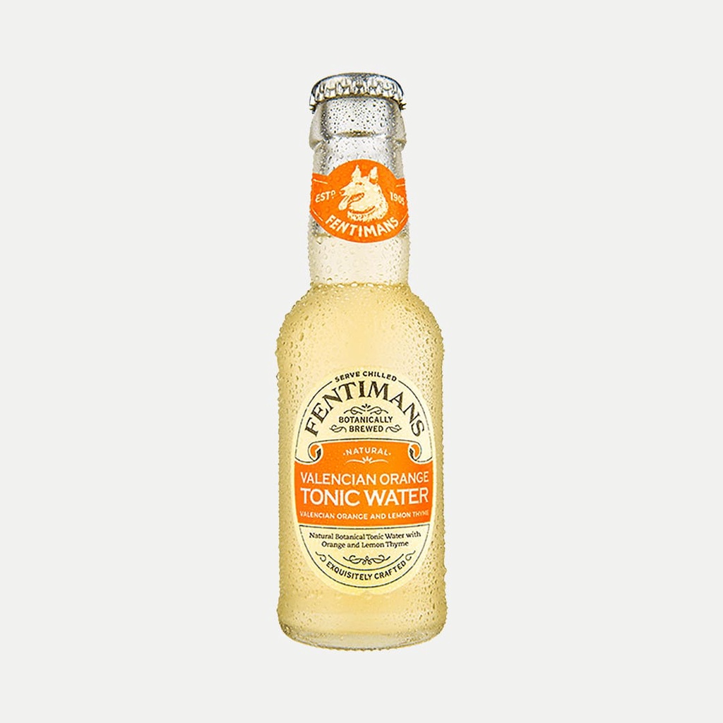 Fentimans Tonic Nước Thảo Mộc Có Ga Vị Cam Valencian Orange Anh Quốc Lốc 4 Chai - Hàng chính hãng