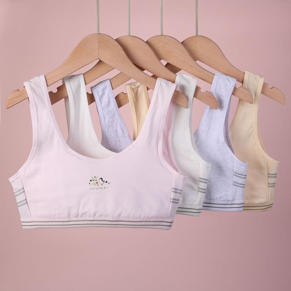 Áo Lót Cho Bé Gái Cotton cao cấp Bra size đại cho nữ sinh 35-50kg