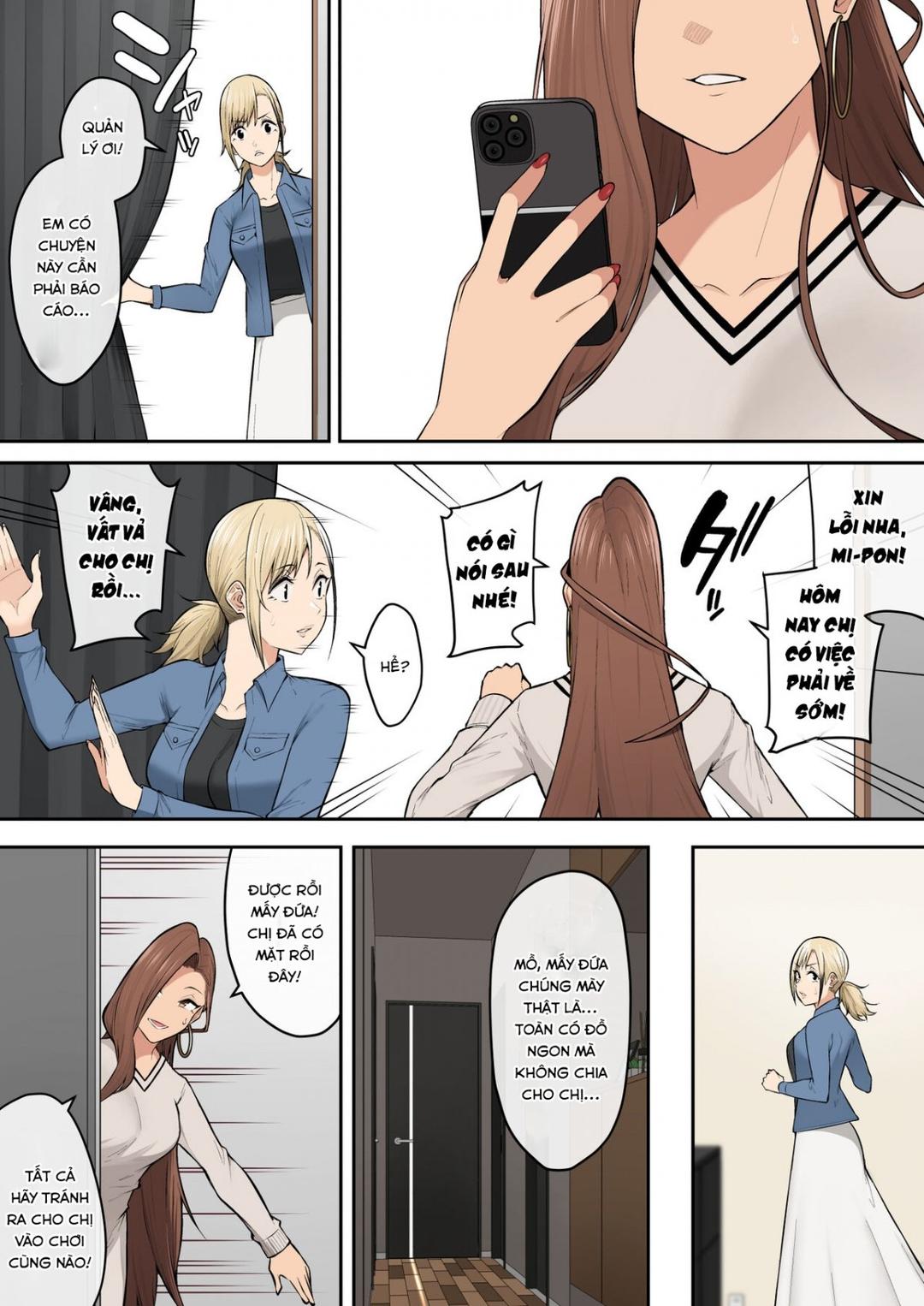 imaizumi đưa cả bầy gyaru về nhà mình chapter 6 39